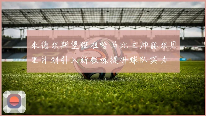 米德尔斯堡瞄准哈马比主帅赫尔贝里计划引入新教练提升球队实力